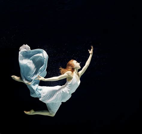 Ballet Dancer Underwater By Henrik Sorensen