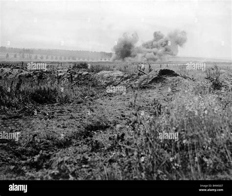World War I July 1916 Mainline Europe Great Battle Of The Somme British