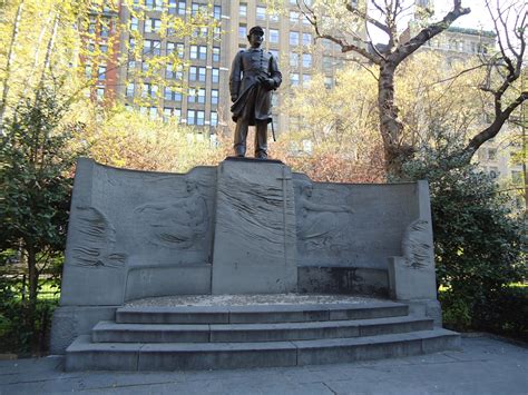 Madison Square Park Monuments Admiral David Glasgow Farragut Nyc Parks