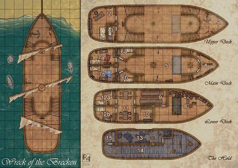 Pin By Richard Leslie On Rpg Maps In Fantasy Map Ship Map