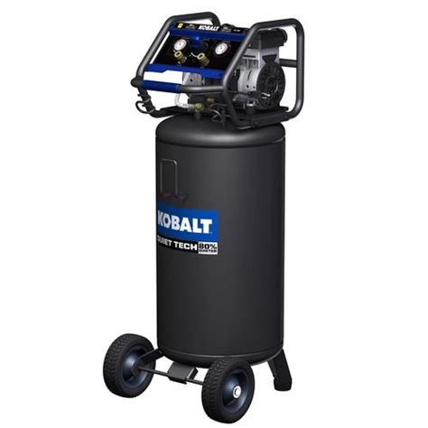 Kobalt 0300841 8 Gallon Portable Electric Horizontal Air Compressor
