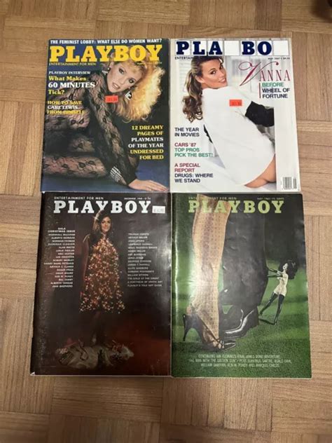 LOT OF Vintage Playbabe Magazines May December March PicClick