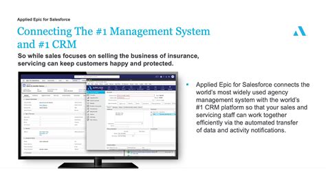 Applied Epic For Salesforce Insurance Agency Management