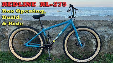 Redline Rl 275 275 Bmx Cruiser Box Opening Build And Ride Review