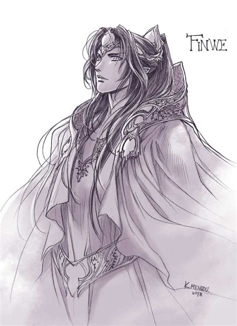 Finwe Tolkien S Legendarium And More Drawn By Kazuki Mendou Danbooru