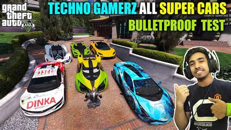 Techno Gamerzs All Super Cars Bulletproof Test Lamborghini Sian
