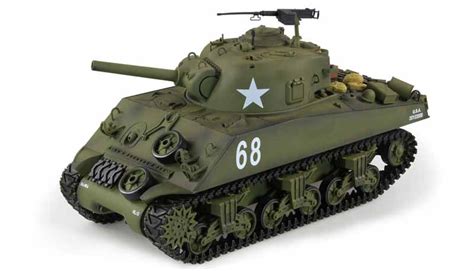 M4a3 Sherman 116th Scale Rc Tank V60 Rtr Rco Shermanstd Fundemonium