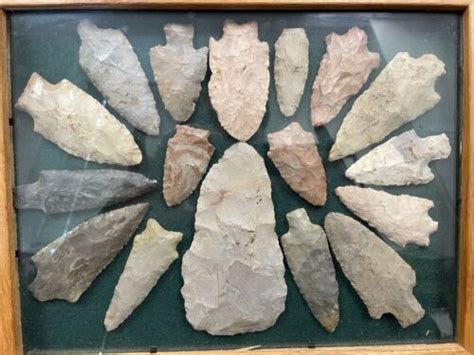 Authentic Tennessee Indian Arrowheads Artifacts Ebay