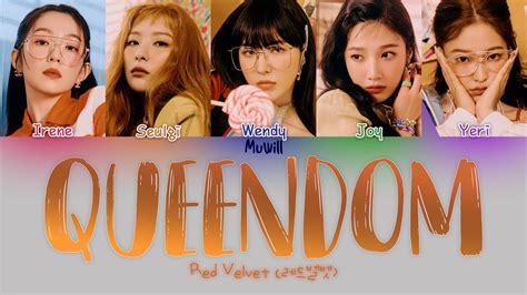 Red Velvet 레드벨벳 Queendom Tradução Color Coded Lyrics Han Rom Pt Br Youtube