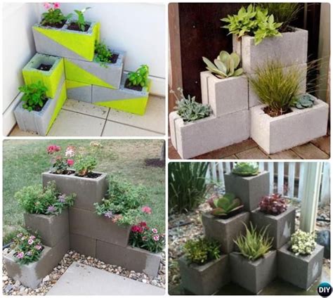 Simple But Beautiful! 40+ DIY Cinder Block Vertical Garden Ideas