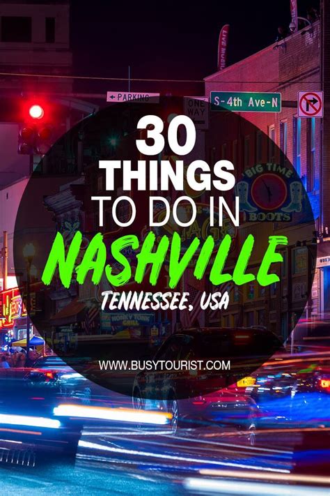 30 Best And Fun Things To Do In Nashville Tennessee Travel Usa America Travel Vacation Usa