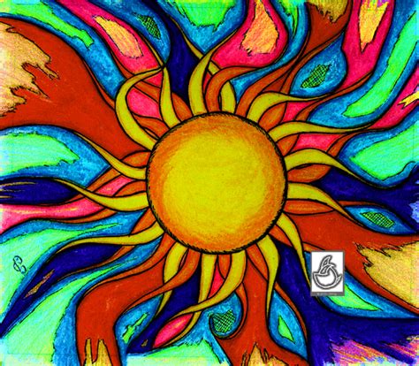 Psychedelic Sun C Stringall