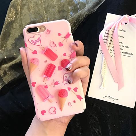 cute girl style pink phone case for iphone 7 8 plus cases for iphone 6s 6 plus cartoon lovely