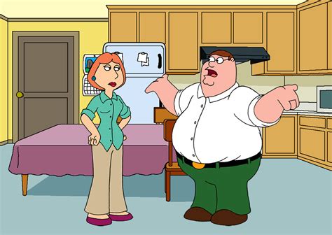 1st peter 3:21 is difficult to grasp if you don't take into consideration other related scriptures. Peter and Lois Griffin by RetroUniverseArt on DeviantArt