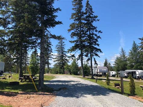 Baddeck Cabot Trail Campground Baddeck Ns Rv Parks And Campgrounds In Nova Scotia Good