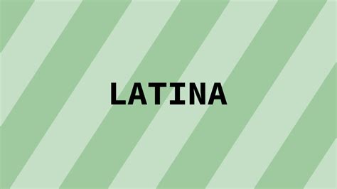 kevÃt latina Latina Abitreenit yle fi