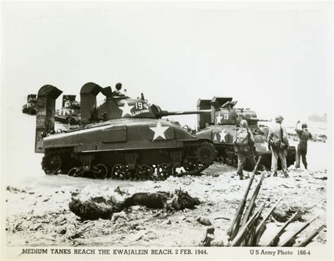 M4 Sherman Tank Peleliu Airfield 1944 World War Photos Images