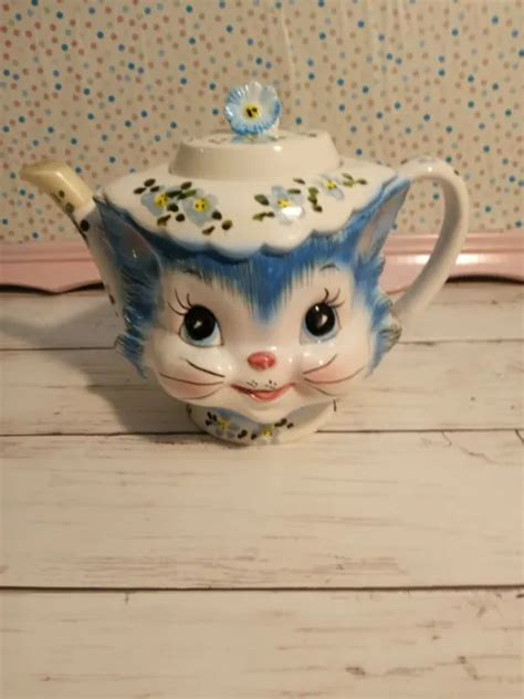 Vintage Lefton Miss Priss Teapot 7500 Picclick