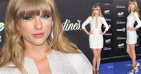 Taylor Swift Flaunts Her Cleavage In Madrid As She Prepares For Her