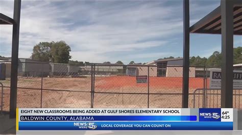 Gulf Shores City Schools Adding New Classrooms To Elementary School