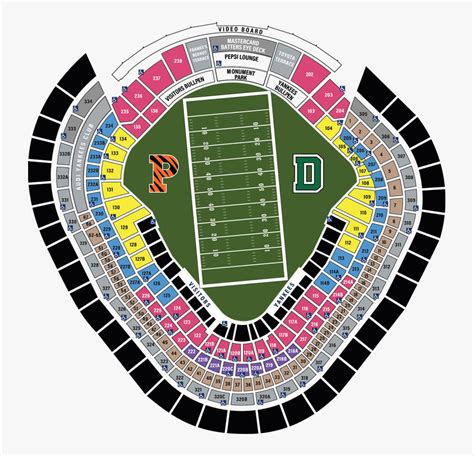 Football Seat Map Yankee Stadium Hd Png Download Kindpng