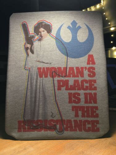 Star Wars Feminist Princess Leia T Shirt Based On Propaganda For Women