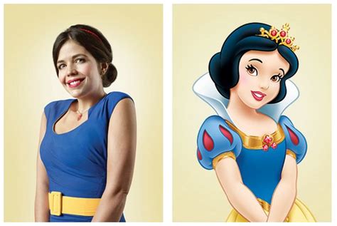 New Disney Side Photo Series Features Disney Character Lookalikes Old
