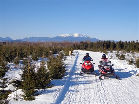 Parkway Scenic Loop Trail Jomary Riders Snowmobile Club