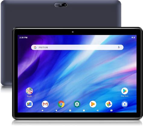 Pritom Tablet Android M10 De 10 Polegadas Tablet Com 2 Gb De Ram 32