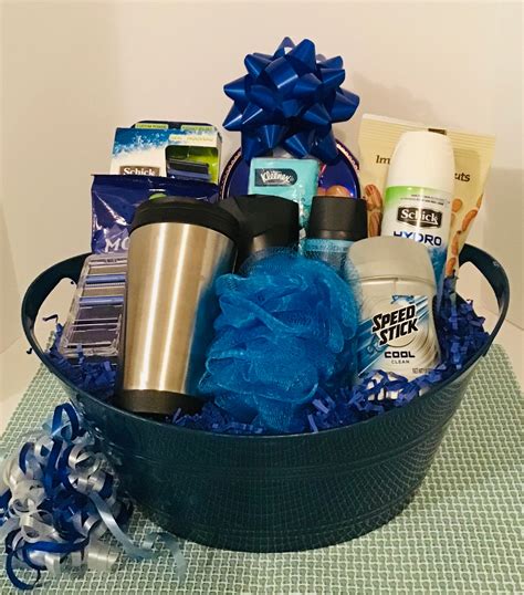 Mens Spa Relaxation T Basket T Set Perfect For Fathers Day