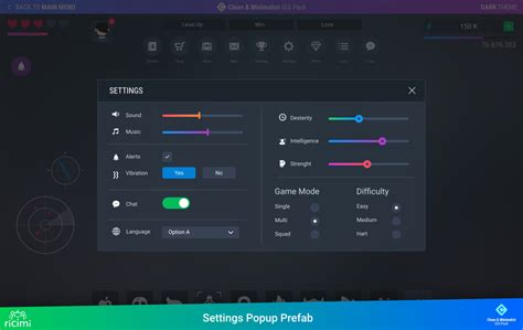 Clean And Minimalist Gui Pack