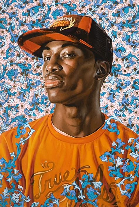 Kehinde Wiley Los Angeles B 1977 Oil On Canvas Contemporary