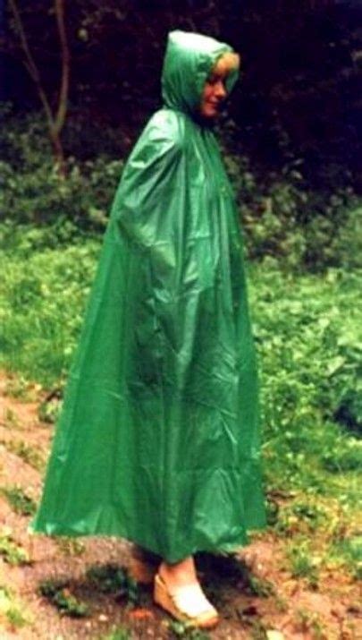 Pvc Regencape In Grün Vinyl Raincoat Pvc Raincoat Plastic Raincoat