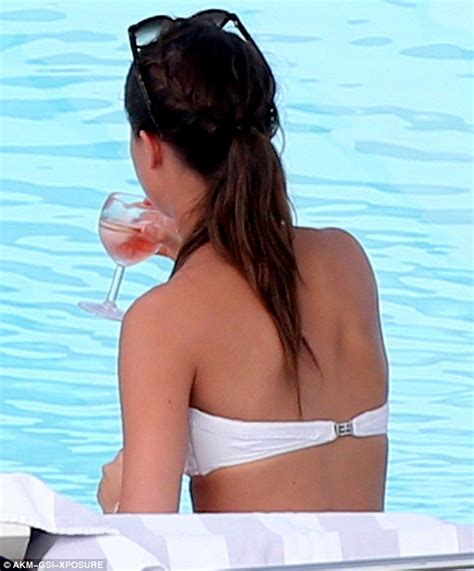 Alicia Vikander Reveals Gorgeous Figure In White Bikini As She Relaxes