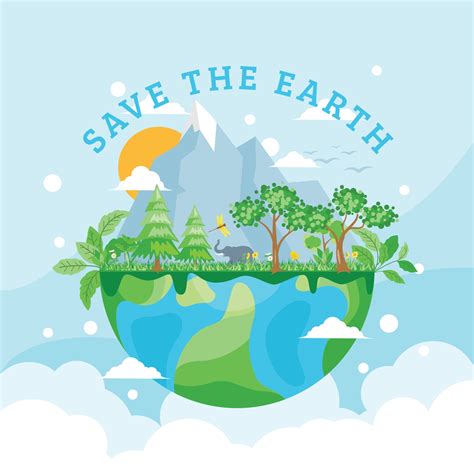 Save Our Planet Vector Art Icons And Graphics For Free Download