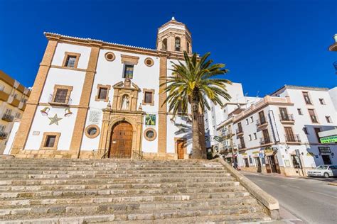 Church La Merced In Ronda Malaga Andalusia Spain Editorial Stock