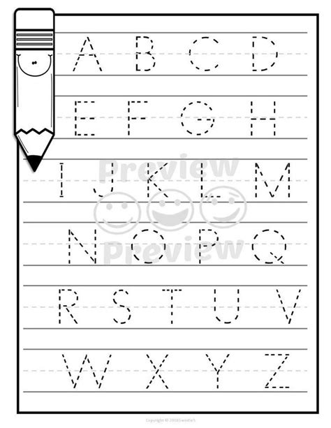 Ejercicios De Trazos Del Alfabeto Alphabet Practice Worksheets
