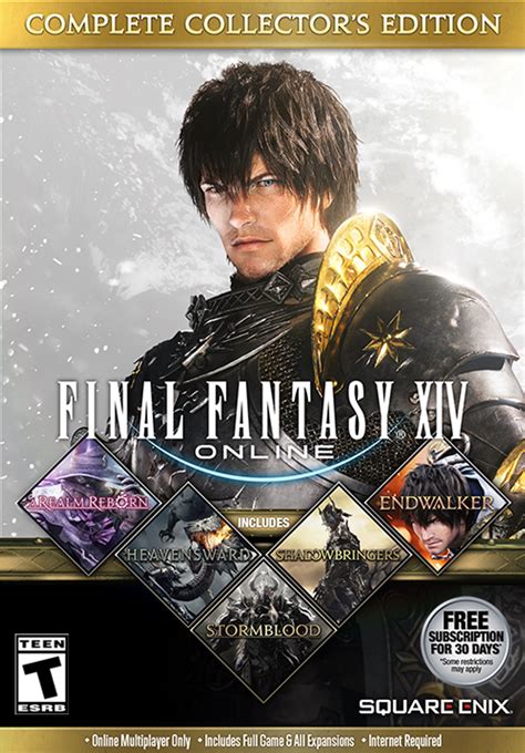 Final Fantasy Xiv Online Complete Collectors Edition Square Enix Store