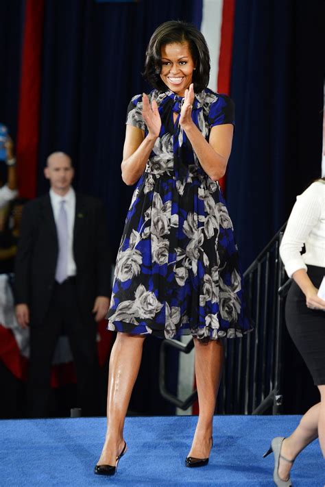 52 Times Michelle Obama Looked Pretty In Prints Michelle Obama