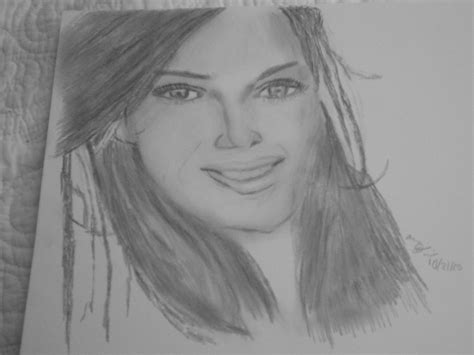 Victoria Justice Pencil Portrait Drawing