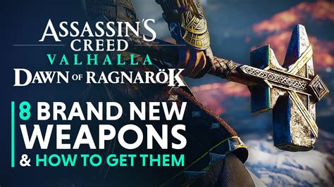 New Weapons How To Get Them Assassin S Creed Valhalla Dawn Of