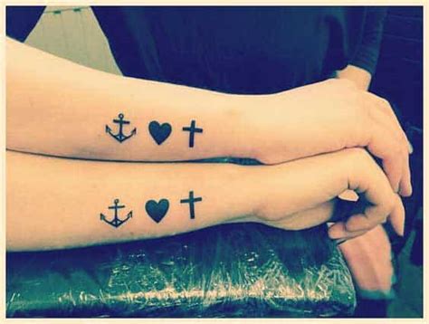 45 Perfectly Cute Faith Hope Love Tattoos And Designs With