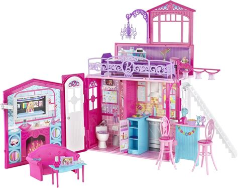 Mattel R4186 Maisons De Poupées Barbie Maison Glamour Amazonfr