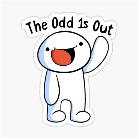 Theodd1sout The Odd 1s Out Sticker For Sale By Periodiccounsel Redbubble
