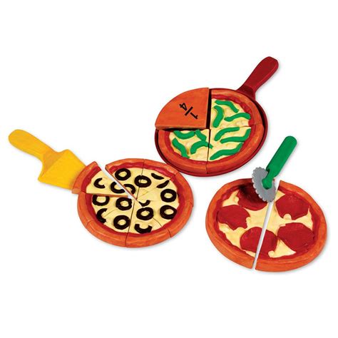 Learning Resources Smart Snacks Piece A Pizza Fractions