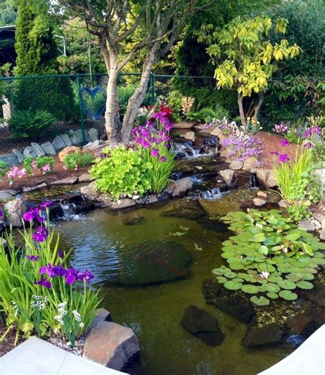 Gorgeous Backyard Ponds And Water Garden Landscaping Ideas Insidecorate Garden Pond