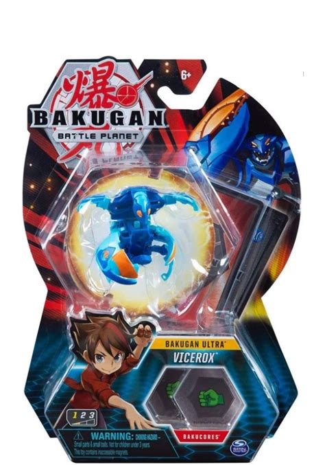 Toys Bakugan Battle Planet Bakugan Ultra Diamond Vicerox Ball Pack Nové