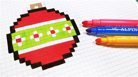 Magnifique pixel art de noël vous motiver à être utilisé dans votre famille conception. Dessin Pixel Kawaii Noel