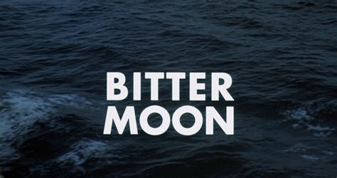 Bitter Moon Blu Ray Emmanuelle Seigner