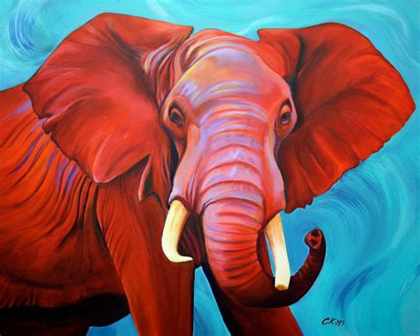 Carolyn Kipps Titlered Elephant Crossroads Art Center